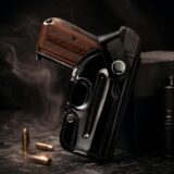 Royal Carry .32 Premium Leather Pistol Holster in Black Gloss Finish