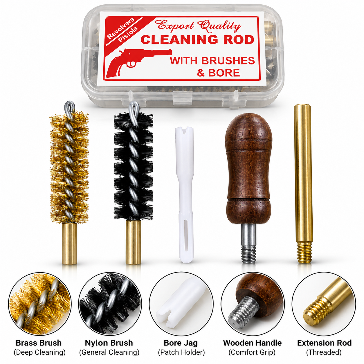 .32 Bore Pistol and Revolver Cleaning Kit